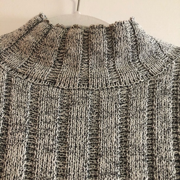 BCBGMaxAzria Grey Tweed Side Leather Lace Up Dress - Picture 3 of 4